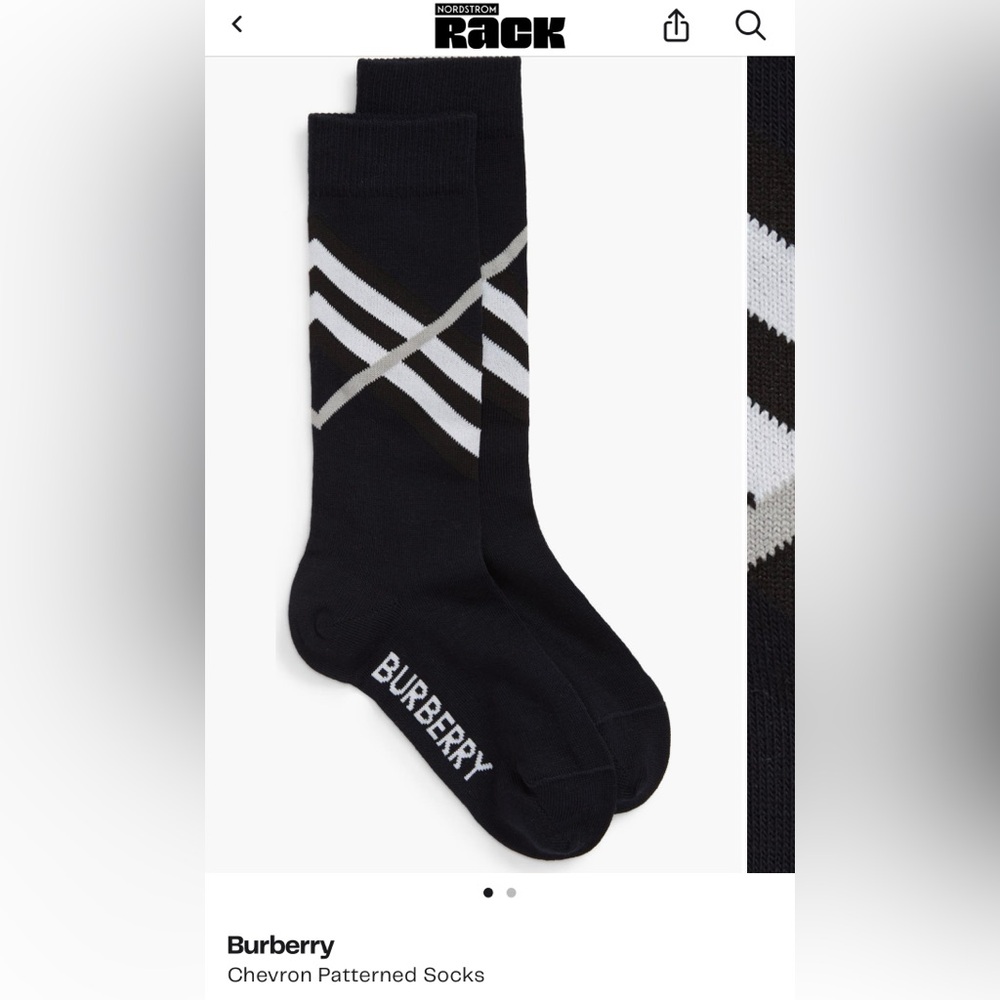Kid’s Burberry socks